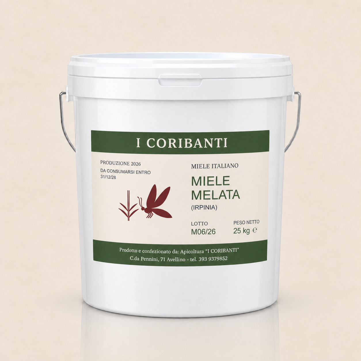 Miele di Melata · Secchio da 25 kg