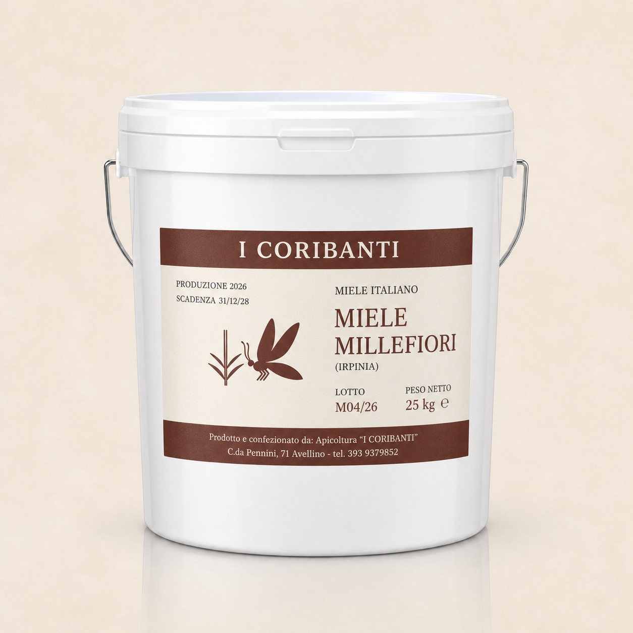 Wildflower Honey · 25 kg pail