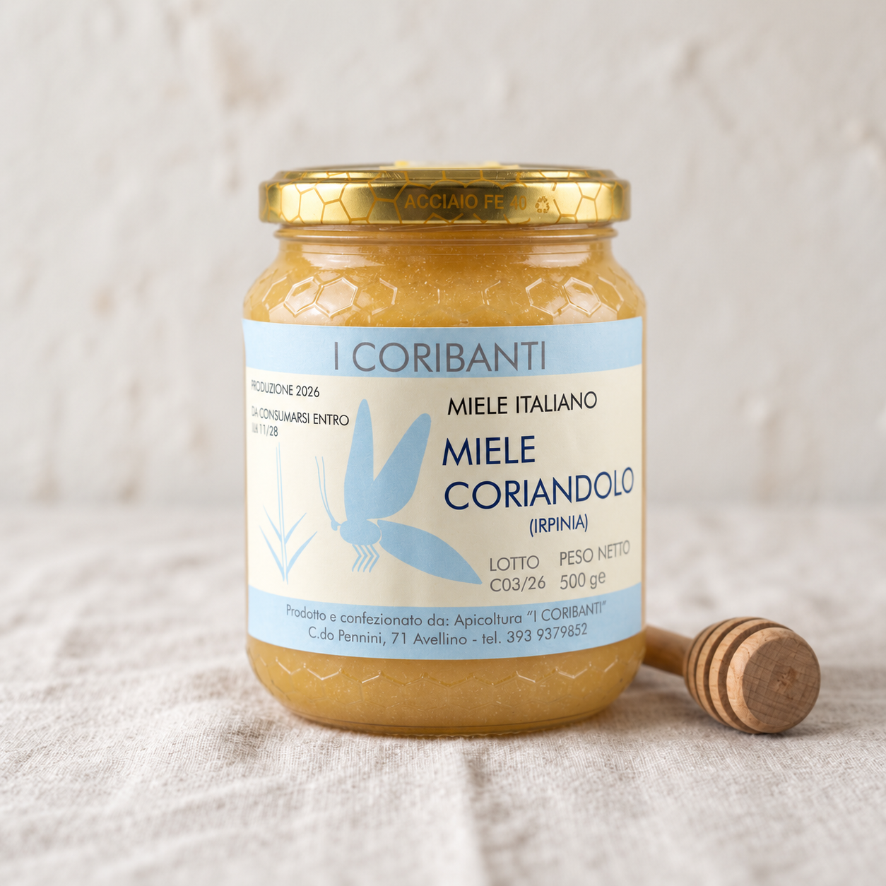 I Coribanti Coriander Honey
